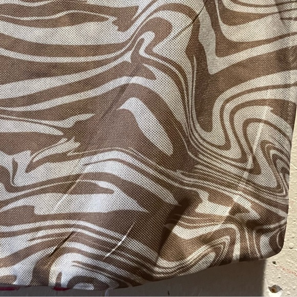 Meshki Brown Mini Dress - Picture 3 of 5